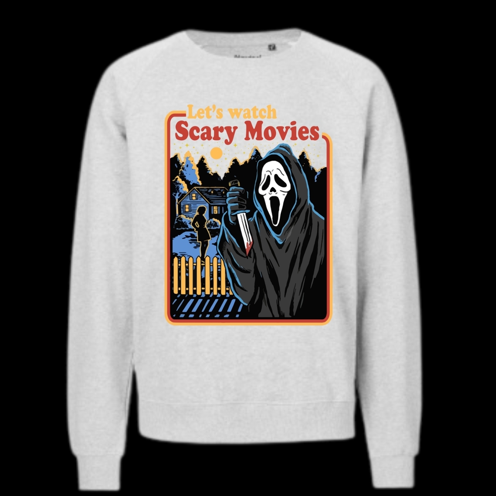 Gray Graphic Men's Sweater